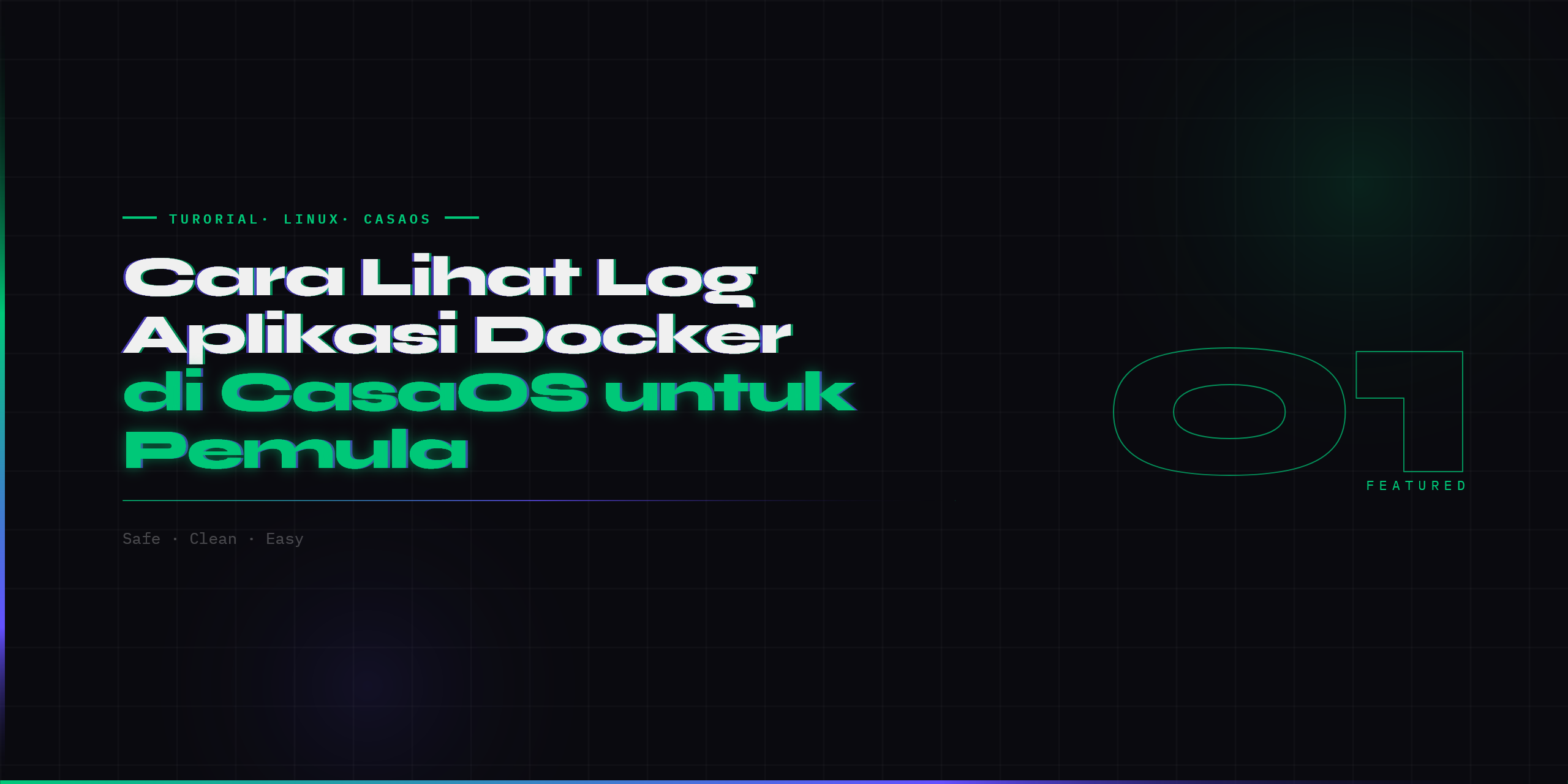 Cara Lihat Log Aplikasi Docker di CasaOS untuk Pemula · Noor Khafidzin
