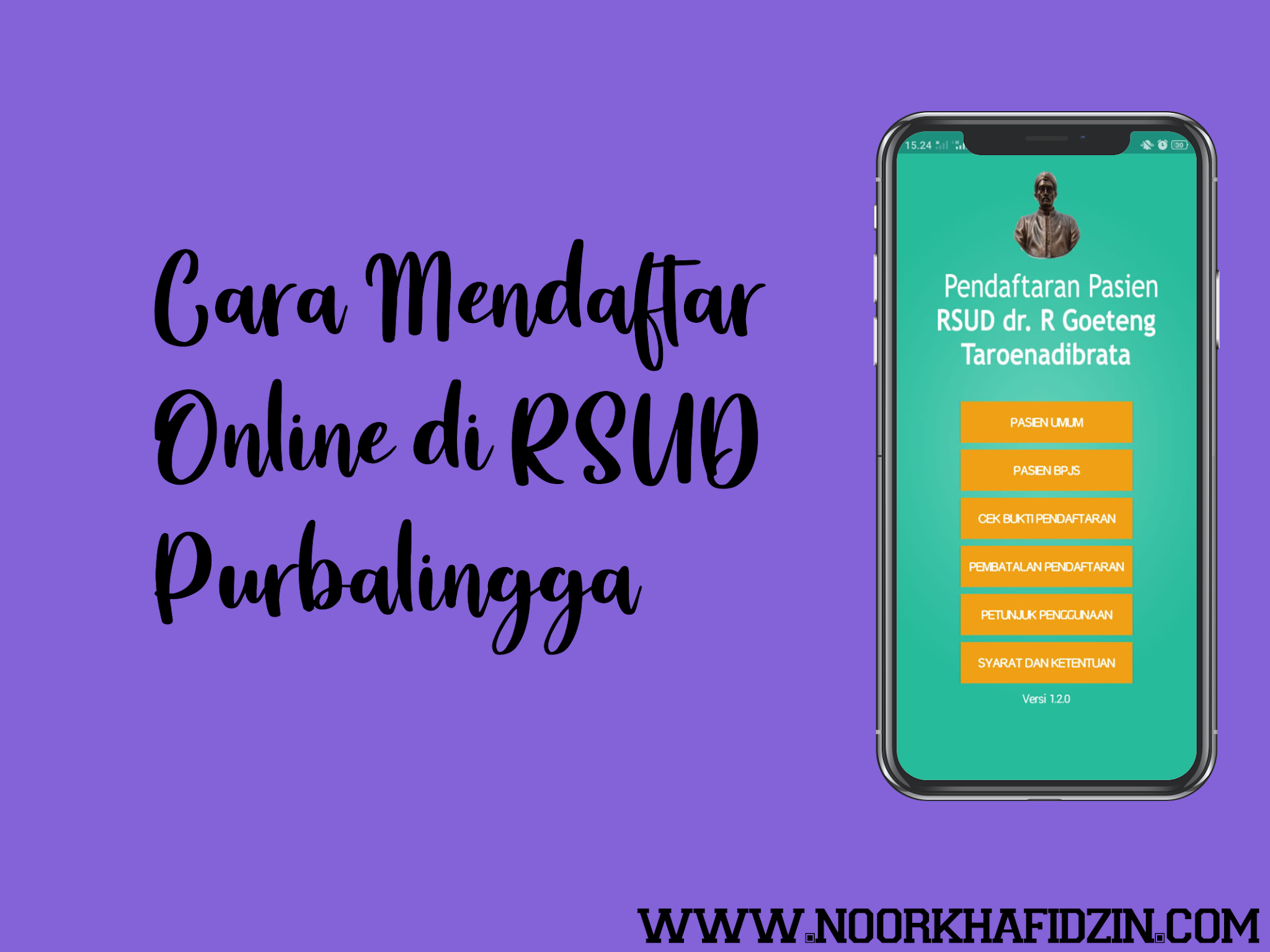 Cara daftar rs geteng online